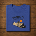 Summit? I'll Wait Here. - Outdoor Camping T-Shirt